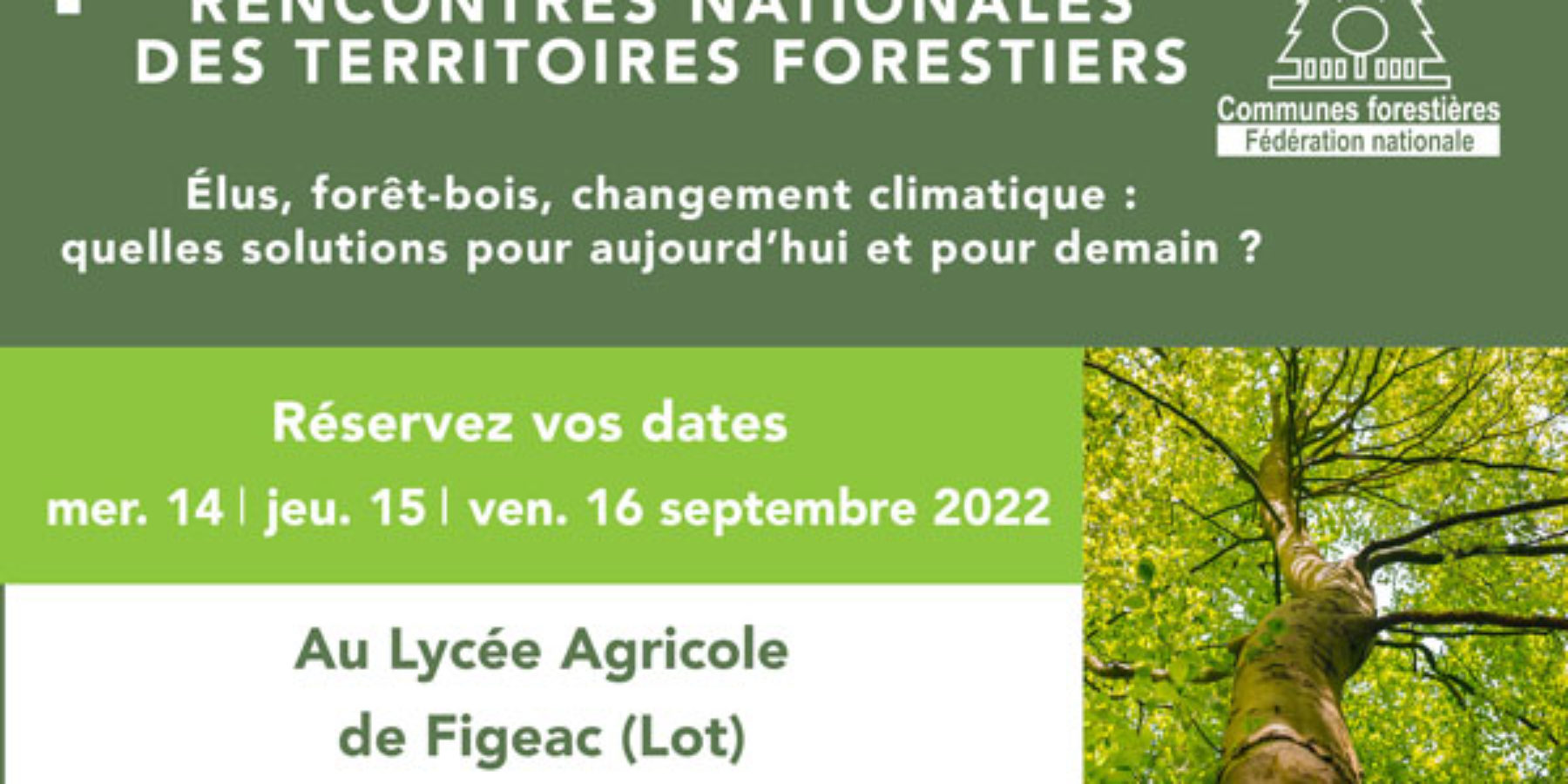 SAVE THE DATE - Les rencontres nationales des territoires forestiers se ...